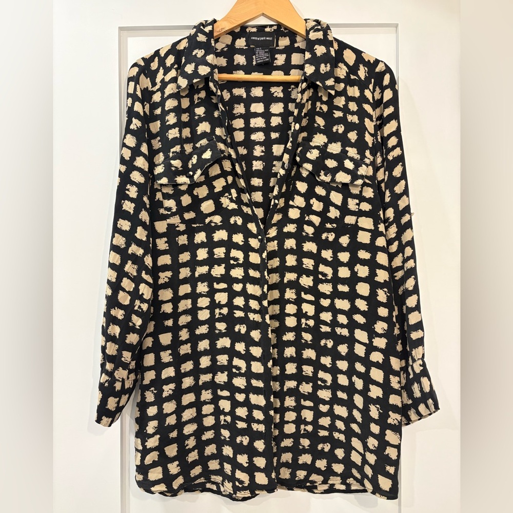 CENTRAL PARK WEST - 100% Silk Blouse